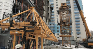 Демонтаж башенного крана в Екатеринбурге - услуги по демонтажу от Сварной-Ктр от 1565 руб.